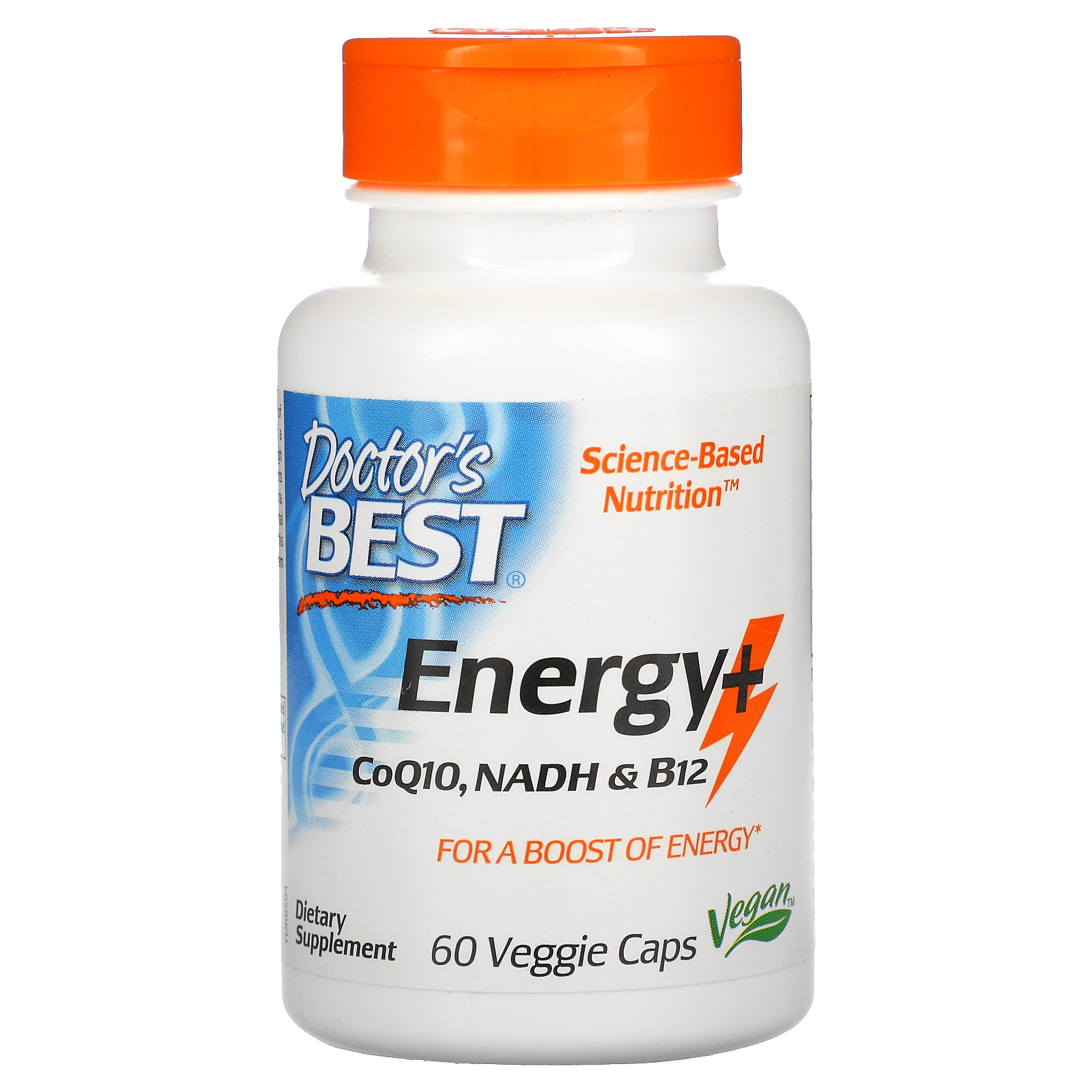 Energy +, CoQ10, NADH & B12 60 caps. Doctor's Best